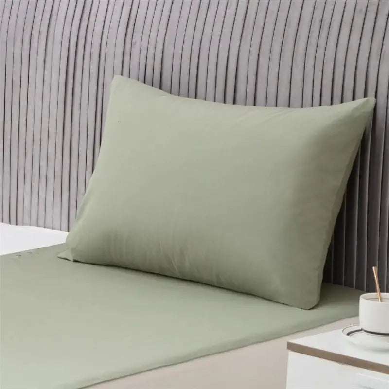 La taie d’oreiller coton de mise à la terre par inalterra.fr