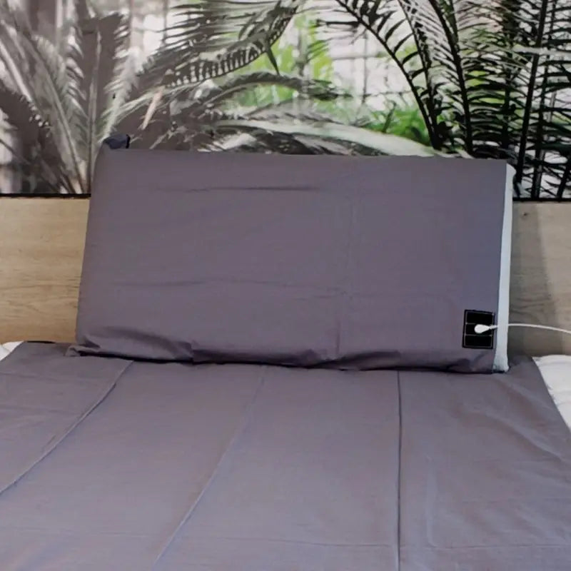 La taie d’oreiller coton de mise à la terre grise 50cmx75cm par inalterra.fr