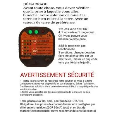 La taie d’oreiller emf de mise à la terre par inalterra.fr