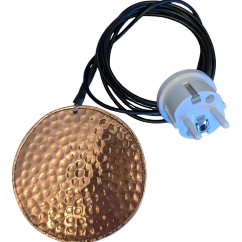 Verre en cuivre ’eau connectée à la terre’ par inalterra.fr