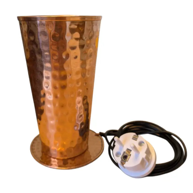 Verre en cuivre ’eau connectée à la terre’ par inalterra.fr