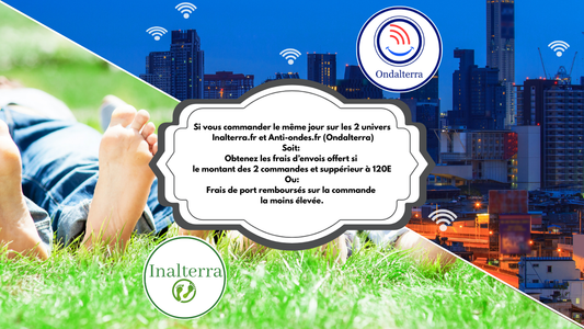 FAQ — Je souhaite commander sur les deux sites (Inalterra &amp; Anti-ondes.fr "Ondalterra")