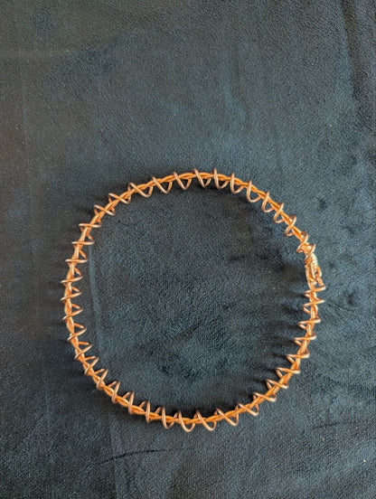 Tensor bifilar, anneau double circulation en cuivre pur