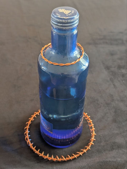 Tensor bifilar, anneau double circulation en cuivre pur