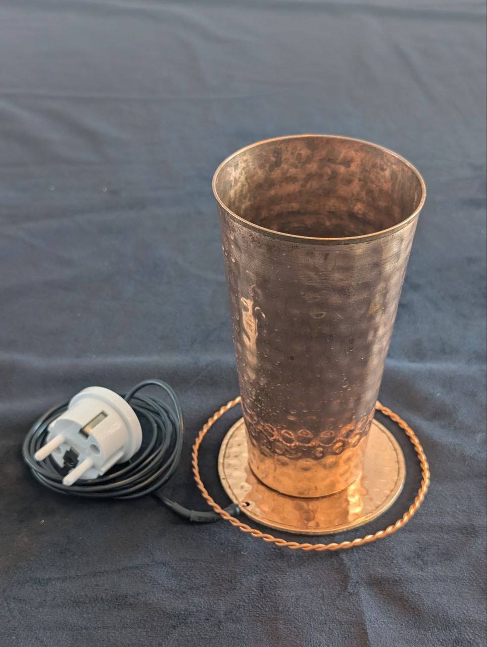 Tensor ring L, anneau tenseur en cuivre torsadé