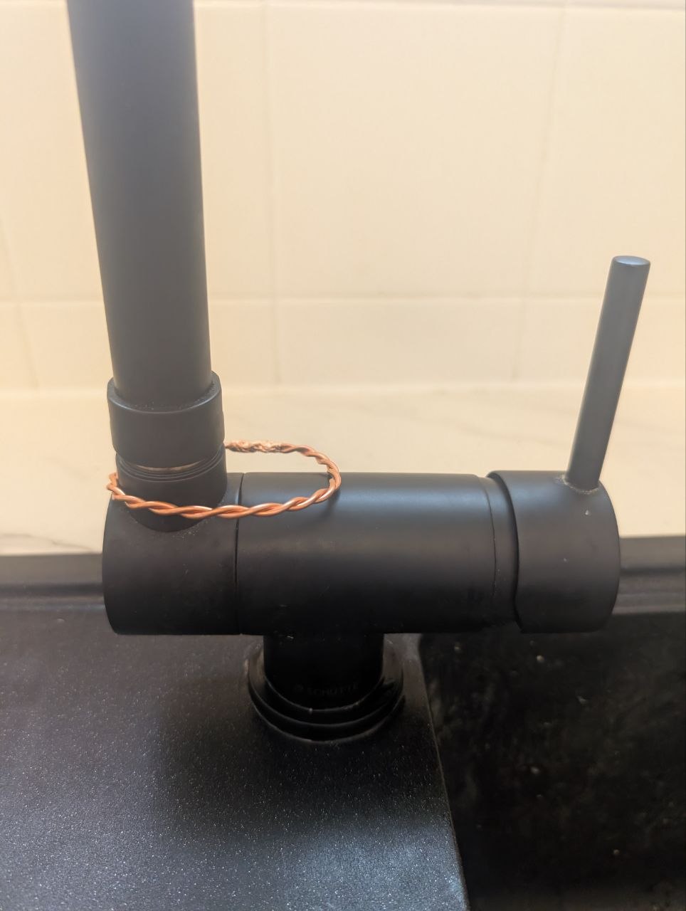 Tensor ring S, anneau tenseur en cuivre torsadé