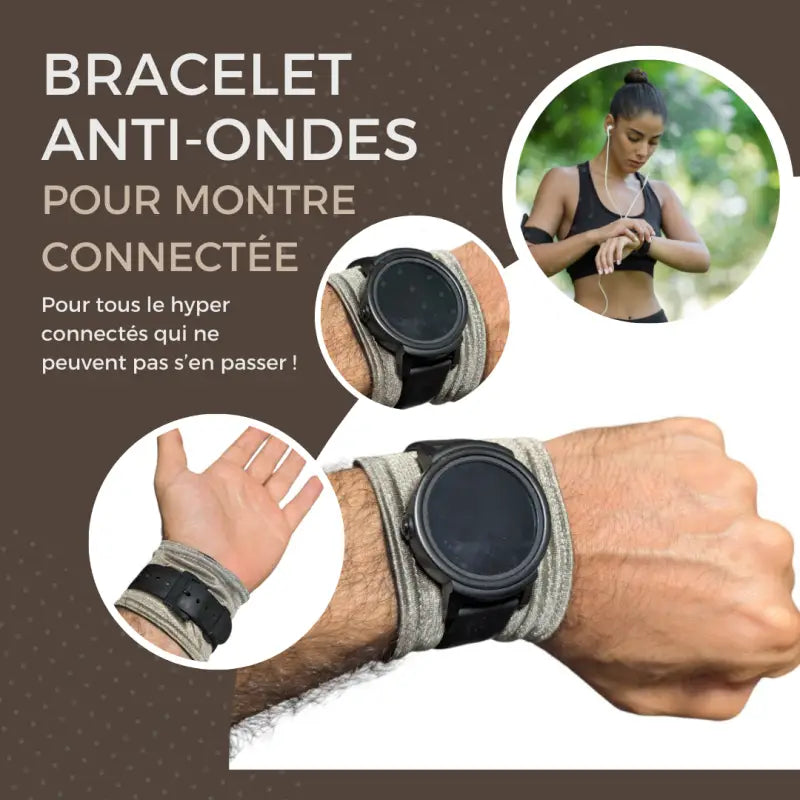 Bracelet anti-onde pour montres connectées: protégez-vous des ondes électromagnétiques tout en maximisant