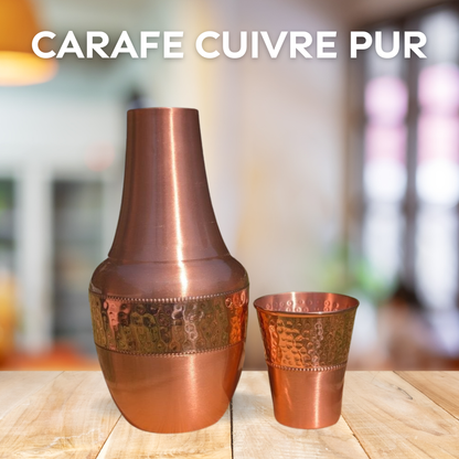 carafe cuivre pur inalterra