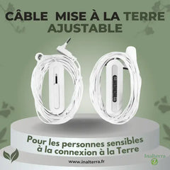 Cordon de mise à la terre réglable – adapté aux personnes sensibles par inalterra.fr
