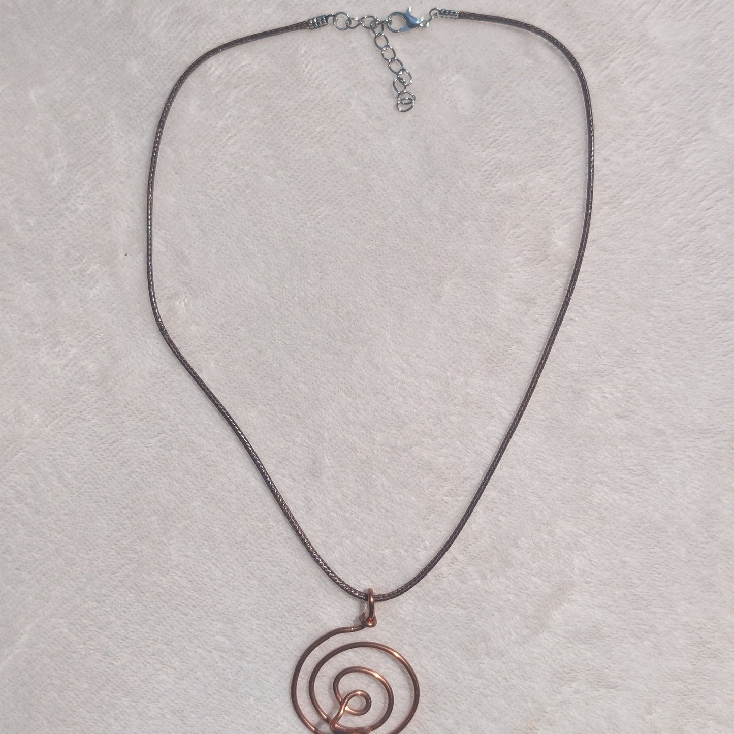 cordon coton et perle de bois pendentif diffuseur 
