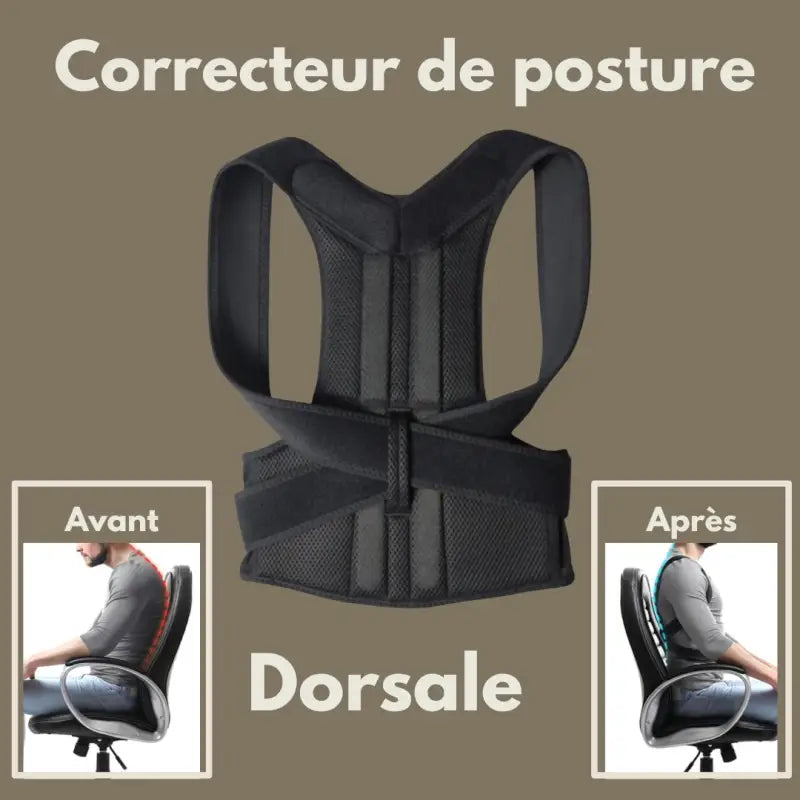 Correcteur de posture réglable par inalterra.fr