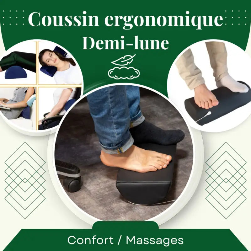 Coussin ergonomique de mise à la terre par inalterra.fr