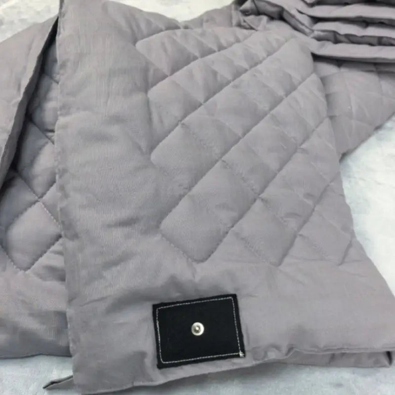 Couverture lestée de connexion à la terre sommeil profond anti-stress et récupération naturelle par inalterra.fr