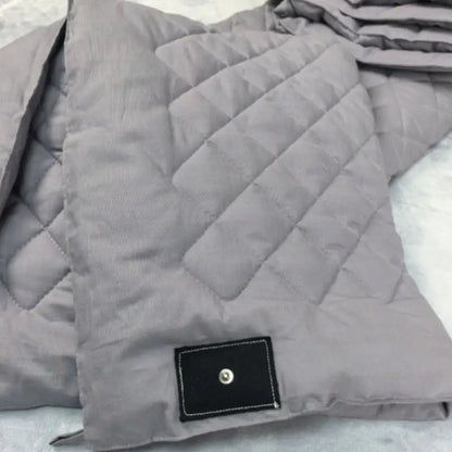 Couverture lestée de connexion à la terre sommeil profond anti-stress et récupération naturelle par inalterra.fr