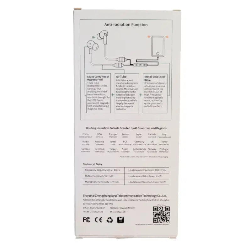 Ecouteurs stétoscopiques air communication iphone/type-c/jack par inalterra.fr