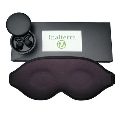 Kit masque de nuit 3d + bouchons d’oreilles ergonomiques par inalterra.fr