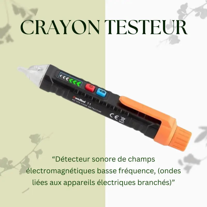 Le crayon détecteur noir par inalterra.fr