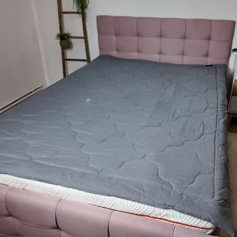 Le surmatelas de mise à la terre 160x190 tendre gris par inalterra.fr