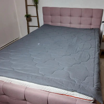 Le surmatelas de mise à la terre 160x190 tendre gris par inalterra.fr