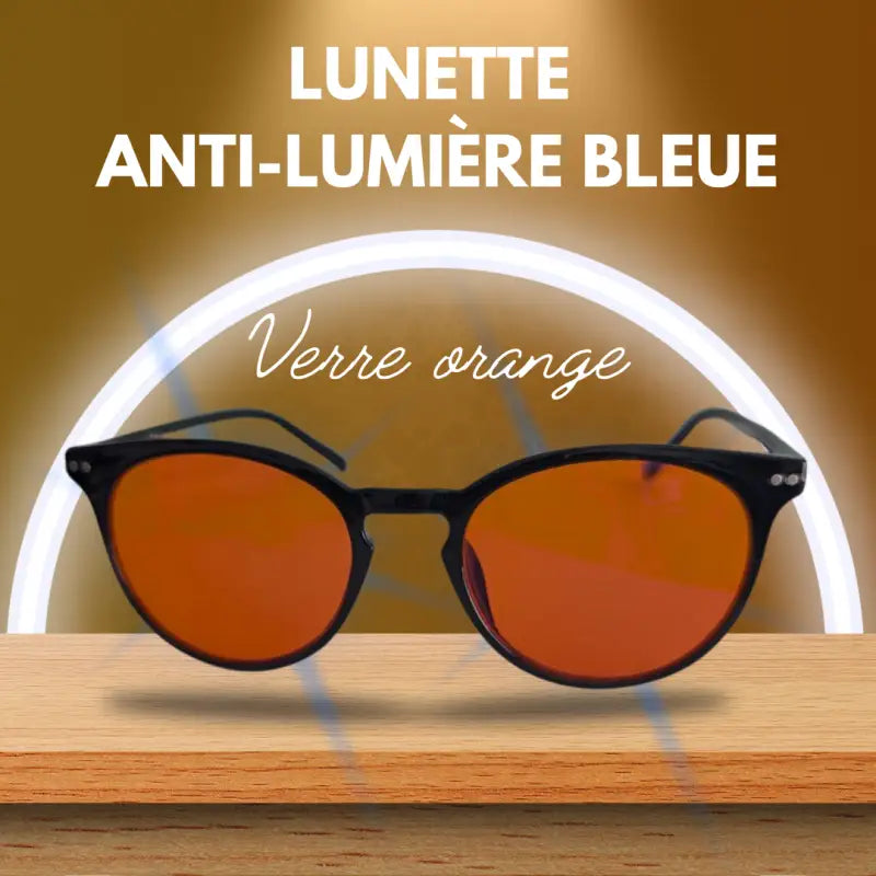 Lunettes de protection anti-lumière bleue verres oranges par inalterra.fr