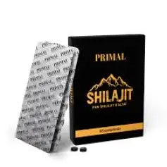 Shilajit résine pure 30g: un trésor de la nature pour votre bien-être global boite 60 comprimés par primal