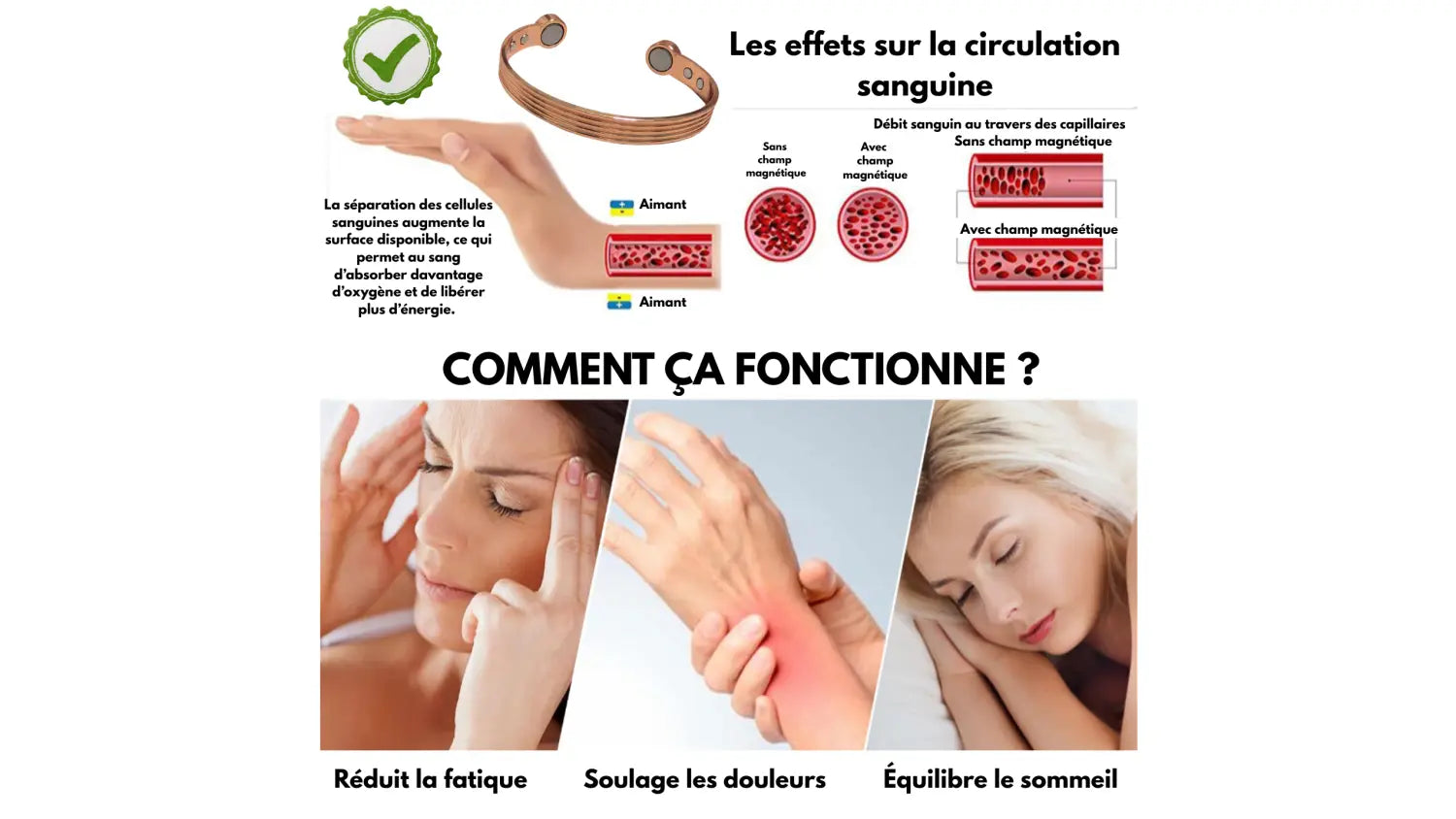 Bracelet en cuivre et magnétothérapie: pourquoi cette pratique ancestrale est plus que jamais d’actualité