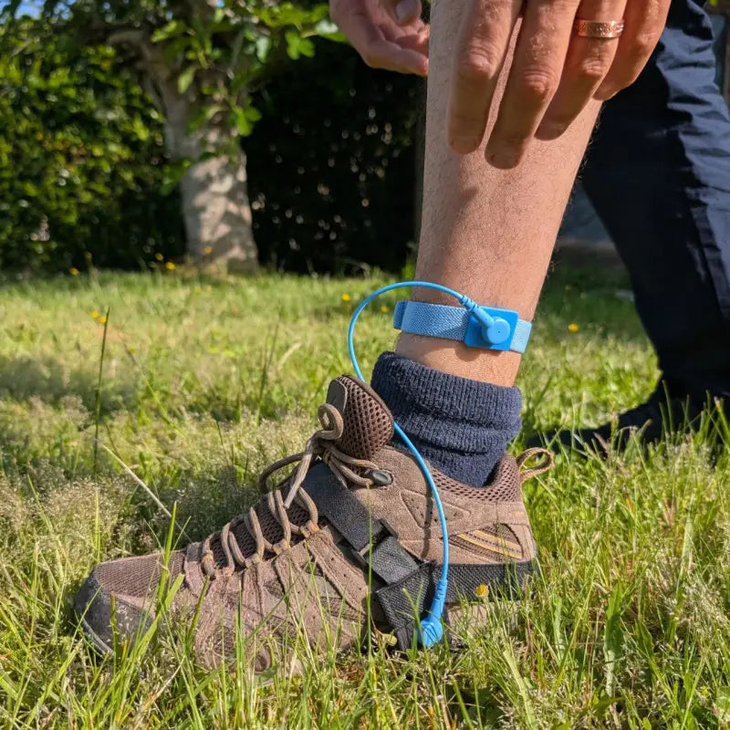 Talonnettes pour mise à la terre des chaussures universelles noir par inalterra.fr