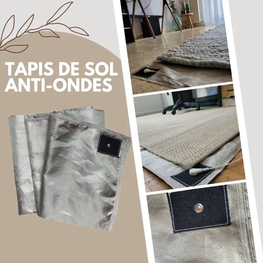 Tapis de sol anti ondes mise à la terre par inalterra.fr