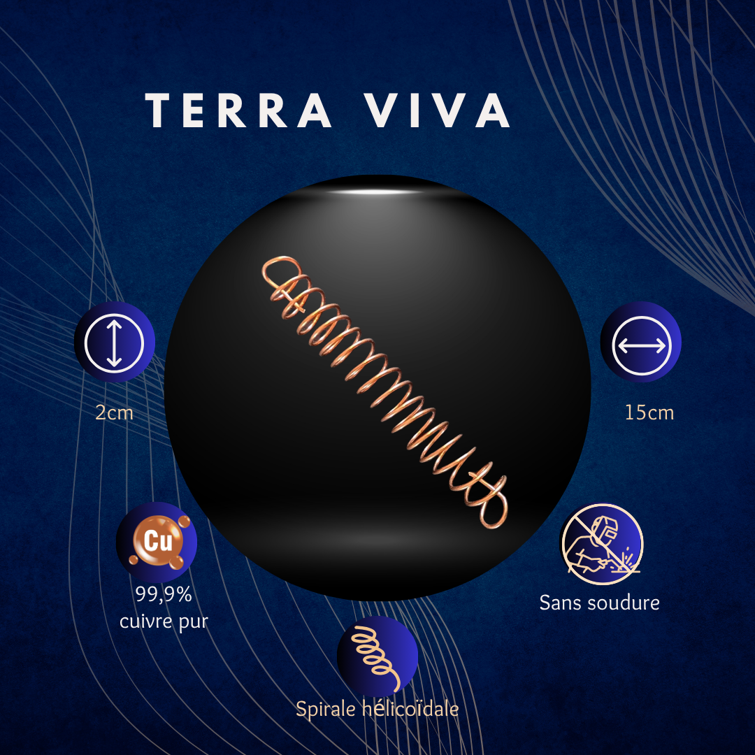 terra viva cuivre spirale