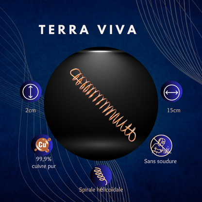 terra viva cuivre spirale