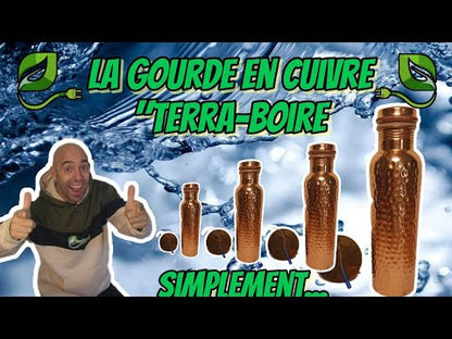 GOURDE EN CUIVRE "TERRA-BOIRE"