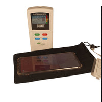 pochette anti radiation RFID en velour noir cage de faraday anti rayonnement haute fréquences du smartphone